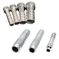 Manchon de raccordement pour tuyau de climatisation automobile, en acier inoxydable, pour pompe hydraulique de moteur PLC R134A