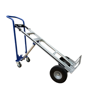 Chariot en aluminium pliable et multifonctionnel 4 en 1 pour entrepôts, aéroports et chantiers de construction. - Product Image 4