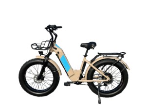 <span class=keywords><strong>Vélo</strong></span> <span class=keywords><strong>électrique</strong></span> pour femmes <span class=keywords><strong>de</strong></span> 24 pouces fabriqué en Chine, batterie cachée 48V 15Ah, <span class=keywords><strong>vélo</strong></span> <span class=keywords><strong>de</strong></span> ville à cadre bas, moteur Bafang, pneus larges - Product Image 5