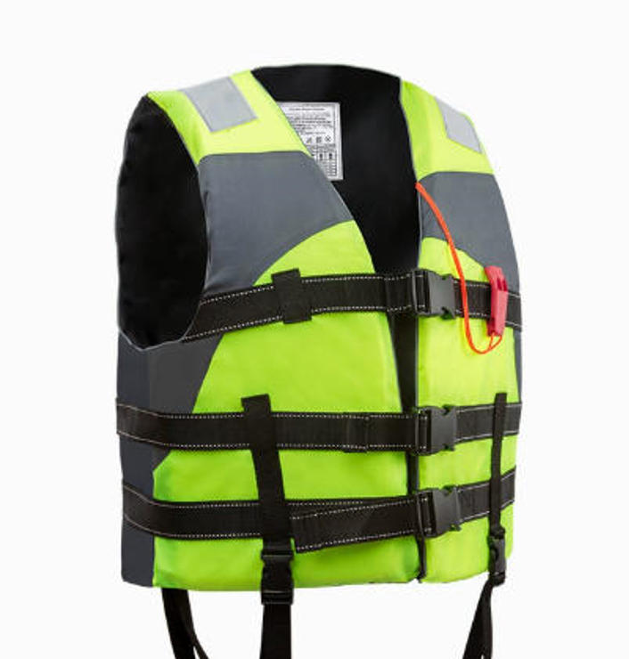 Gilets de sauvetage adultes vert fluo