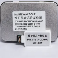 MC-G07 Maintenance Box Chip Resetter untuk Canon PIXMA G3390 G3480 G3680 G3690 G4680 Alat Reset Tangki Tinta Limbah