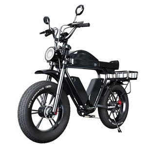 Drievoudige Batterij 2000W Dual Motor E <span class=keywords><strong>Bike</strong></span> 70ah 48V Lifepo4 Hydraulische Rem Volledige Vering 20 Inch Dikke Band 280Km Lange Afstand - Product Image 1