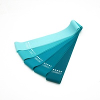 Bandes de gymnastique de haute qualité, bandes de puissance de traction, bandes de résistance d'exercice en Silicone vert