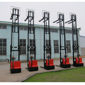 Precio de fábrica 1ton 1.2ton 1.5ton 2ton Bais walkie tipo apilador eléctrico con 3m 3,5 m 4m 5m altura de elevación de 5,5 m - Product Image 4