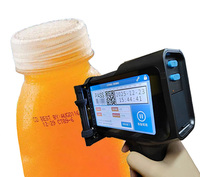 Imprimante à jet d'encre portable pour l'impression de logos sur les bouteilles en plastique, les bouteilles en verre, les canettes, imprimante portable pour les boîtes en carton