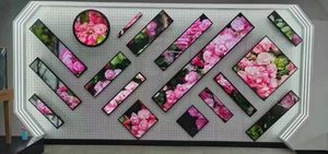 หน้าจอ LCD สี่เหลี่ยมขนาด 39.4 นิ้วติดผนังค<span class=keywords><strong>วา</strong></span>มสว่างสูงป้ายดิจิตอลตู้สื่อทีวี - Product Image 3