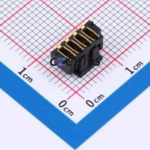 GT-BTR20004-0430A-003A Blade/Spring Contact Battery Connector Through hole,P=2mm Blade Contact Type (Female) 2mm 4P - Product Image 2