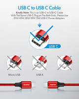 Câble USB Type-C à charge rapide 3A OEM & ODM avec conducteur en cuivre pur et gaine en nylon tressé pour téléphone portable et ordinateur - Direct Usine