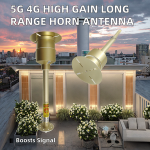 Antena de bocina de alta ganancia 5G 4G 2X35dbi Bocina de alimentación Parabólica <span class=keywords><strong>MIMO</strong></span> de largo alcance para antena de comunicación de alto rendimiento Foneng BOM - Product Image 3