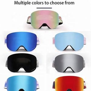 Gafas de esquí antiniebla de doble capa con amplio campo de visión sin marco populares - Product Image 2