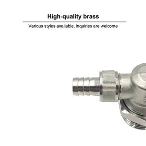 Hướng dẫn sử dụng bên ngoài chủ đề sàn sưởi ấm đa dạng cống & chảy máu VAN (dòng chảy cao blowdown chức năng) - Product Image 4