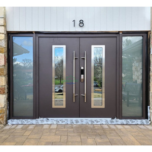 Puerta <span class=keywords><strong>de</strong></span> Seguridad <span class=keywords><strong>de</strong></span> <span class=keywords><strong>Aluminio</strong></span> <span class=keywords><strong>de</strong></span> Alta Resistencia con <span class=keywords><strong>Acceso</strong></span> por Huella Dactilar para Uso Residencial - Product Image 6