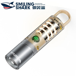 Tungsten Lamp Warm Light High Brightness LED <b>Flashlight</b> <b>Rechargeable</b> Aluminum Alloy Camping Lighting - Product Image 2