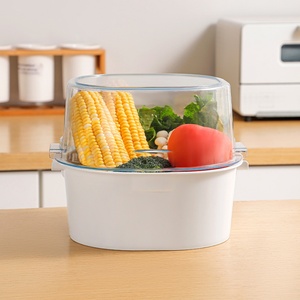 Two/Three/Four Layers <b>Plastic</b> Drain Basket Kitchen Sink Washing Storing Fruits Vegetables Sink Drain Basket for Household - Product Image 6