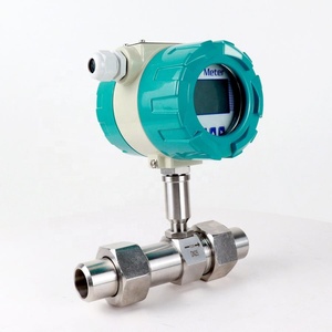 Cấp thực phẩm Độ nhớt thấp nước sạch Flow Meter cảm biến <span class=keywords><strong>Transmitter</strong></span> RS485 dầu lỏng dòng Turbine mét NPT chủ đề - Product Image 4