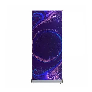 دعاية إطار لوحة عرض لافتات جانبية <span class=keywords><strong>60x160</strong></span> 85x200 لوحة دعاية لافتة دعاية دوارة - Product Image 1