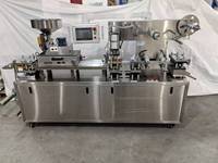 Machine d'emballage sous blister en aluminium et plastique pour feuilles de savon à mâcher, contrôle PLC de niveau alimentaire, scellage thermique sécurisé