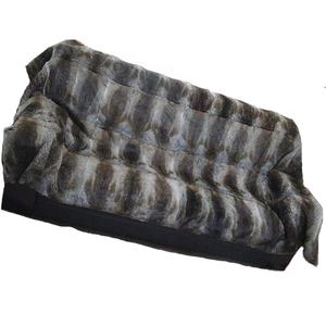 Manta de Piel de Conejo Genuina Xingji, Suave y Cómoda, <span class=keywords><strong>Pelo</strong></span> Corto, Color Azul Marino, 150X180cm, Textil para el Hogar, China - Product Image 2