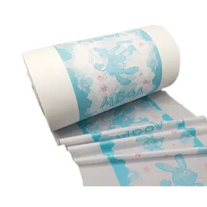 Competitive Price Diaper Colors Pe Film Raw Materials For Diaper Manufacturer From China