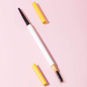Logo personnalisé professionnel 2-en-1 Tubes de crayon à <span class=keywords><strong>sourcils</strong></span> à double extrémité Emballage en plastique Mécanisme de torsion avec <span class=keywords><strong>brosse</strong></span> à mascara - Product Image 5