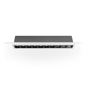 Plafonnier LED linéaire personnalisé avec logo, en aluminium noir, pour intérieur - Vente flash - Product Image 3