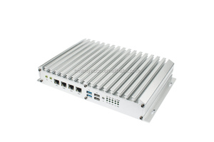 มินิพีซี 4*LAN Haswell U-series I3/I5/I7 CPU แบบไม่มีพัดลม กล่องอุตสาหกรรม NIS-H892 DP+DVI จอแสดงผล Full HD สำหรับอุตสาหกรรม - Product Image 4