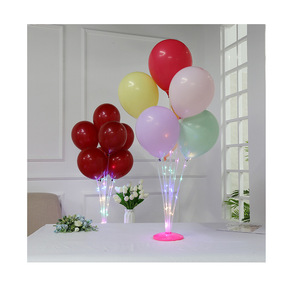 Wedding Birthday Party Display Supplies Balloon Column Luminous Table Floating Balloon Display Stand