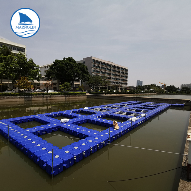 Modular Pontoon Floating Boat Dock Floating Cubes HDPE Floating Dock for Boat Dock