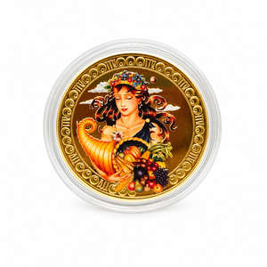 Moneta Commemorativa Segni Zodiacali 2026 - 12 Costellazioni Astrologia in Metallo Placcato Oro con Custodia - Product Image 2
