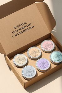 Confezione Regalo di Candele di Lusso in Cera di Soia, Elegante Scatola Rigida in Carta da 2mm per Compleanno, Natale, San Valentino - Product Image 6