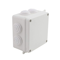 Boîte de jonction électrique étanche, en plastique blanc, ip65, personnalisation facile, montage, mm, ip66