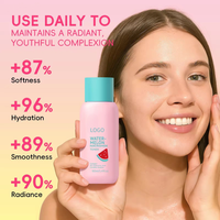 XM Usine Personnalisé Pastèque Niacinamide Toner Haute Qualité OEM ODM Énorme Vente LOGO Hydratant Naturel Toner Pour Le Visage