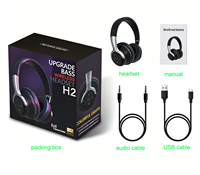Auriculares Bluetooth de Alta Calidad con Diseño Elegante y Luz Intermitente para Juegos, Deportes, Viajes y Aprendizaje