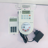 OEM DN15 DN20 DN25 STS Smart Digital IP68 Prepaid Water Meter STS Water Meter untuk Penggunaan Rumah Tangga