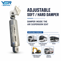 Mécanisme d'amortisseurs réglables d'origine compatible avec SUSPA Softline HD38 pour sièges de camions Shacman Howo Volvo Bus ISRI