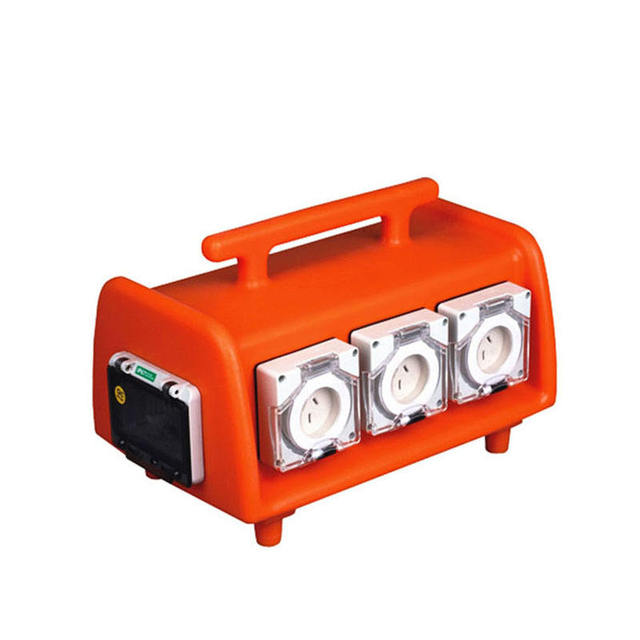 waterproof combination distribution box power mobile socket box