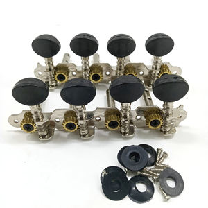 <span class=keywords><strong>Mandolina</strong></span>-perillas de cuerda de acero de doble orificio, sintonizador de cuerda, clavijas de sintonización, llaves para <span class=keywords><strong>Mandolina</strong></span>, 4 Uds. - Product Image 2