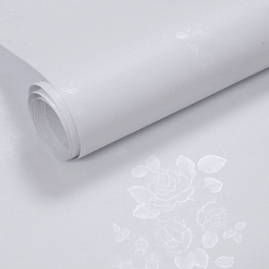 Peel and Stick PVC <span class=keywords><strong>Film</strong></span> decorativo impermeabile <span class=keywords><strong>in</strong></span> rilievo carta da parati <span class=keywords><strong>in</strong></span> tessuto vinilico per mobili - Product Image 4