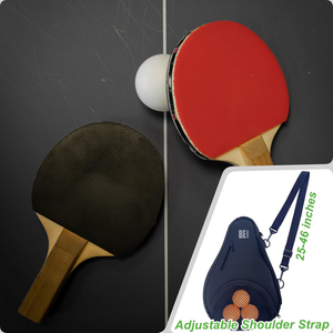 Étui pour raquette <span class=keywords><strong>de</strong></span> tennis <span class=keywords><strong>de</strong></span> <span class=keywords><strong>table</strong></span> en polyester avec sangle <span class=keywords><strong>de</strong></span> transport épaulette, sac <span class=keywords><strong>de</strong></span> rangement pour raquette <span class=keywords><strong>de</strong></span> <span class=keywords><strong>ping</strong></span>-<span class=keywords><strong>pong</strong></span> avec poche en filet pour balles - Product Image 3