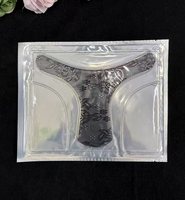 Gel de Soin Intime Féminin, Masque Bikini Blanchissant Hydratant, Masque en Dentelle en Forme de T
