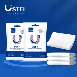 Ustel Spot Eco Disposable Bath Towels Organic Disposable Towels For Beauty Salon Spa