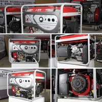 Générateur à essence ZUJI 6800E 5 kW, démarrage électrique, moteur en cuivre pur, puissance nominale 5 kW, puissance maximale 5,5 kW, générateur à essence pour la construction