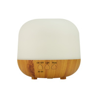 Nouveau diffuseur d'aromathérapie ultrasonique portable rechargeable USB à grain de bois, humidificateur à brume froide grande capacité pour hôtel, modèle 2026