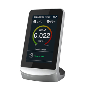 Détecteur de PM2.5, analyseur de qualité de l'air intérieur, instrument de mesure du formaldéhyde et d'autres gaz nocifs, pour PM1.0/PM10/HCHO - Product Image 3