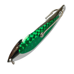 Señuelo de pesca de curricán blanco, cebos de pesca, cucharas de arrastre para pesca de aguas profundas, 110MM, 15G, OEM de fábrica - Product Image 1