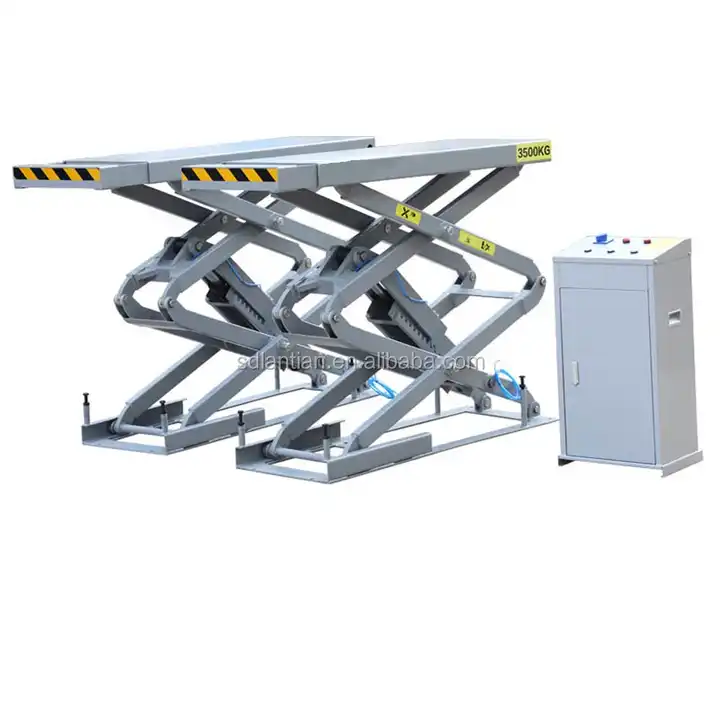 Source CE certified scissor lift/ponte sollevatore auto 220v/used car  scissor lift for sale on m.