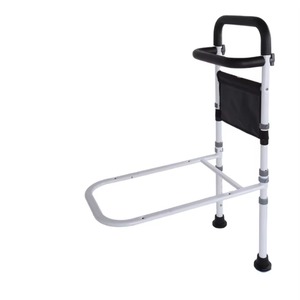 Height Adjustable Elderly Safety Bed Handrail Stability Grab Bar Compact Bed Assist - Product Image 2