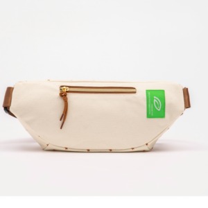 <b>Waist</b> bag - Organic cotton fashion leisure <b>waist</b> bag - Product Image 6
