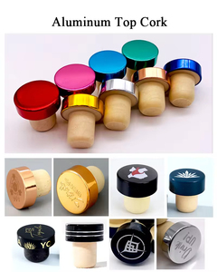 <span class=keywords><strong>Bouchons</strong></span> en T en polymère personnalisés de 22 mm/22,5 mm avec dessus en aluminium anti-effraction pour bouteilles de vin et spiritueux – Vente en gros - Product Image 3