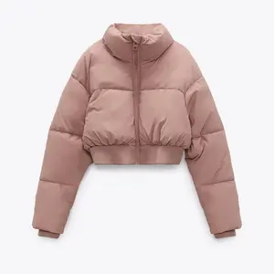 High Quality New Design Ladies Padding Jackets Without Hood Winter Jacket Coat